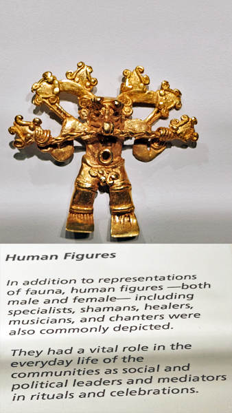 Human Figures at the Gold Museum. Costa Rica, Hello Again: San Jose and the Museo del Oro (the Gold Museum) Jacquie's Mindfulness Musings Blog