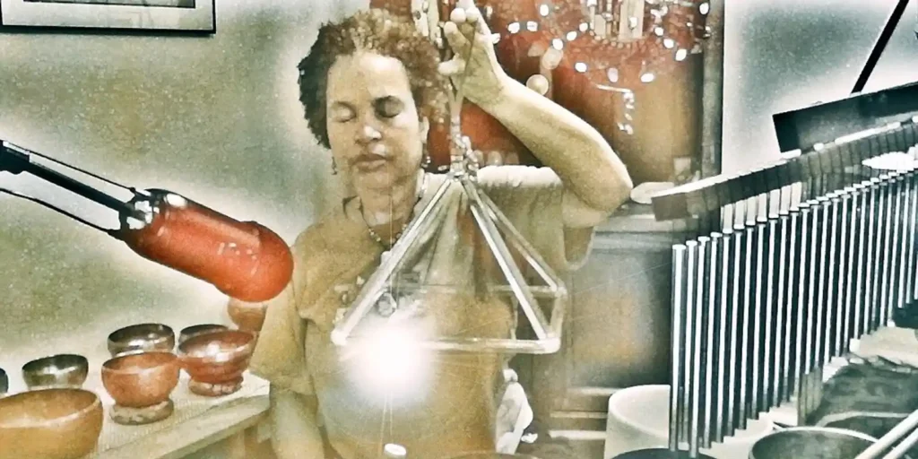 Tune_in To Your Graceful Flow. A Virtual Guided Meditation and sound bath by Jacquie Bird, Spiritual Wellness
