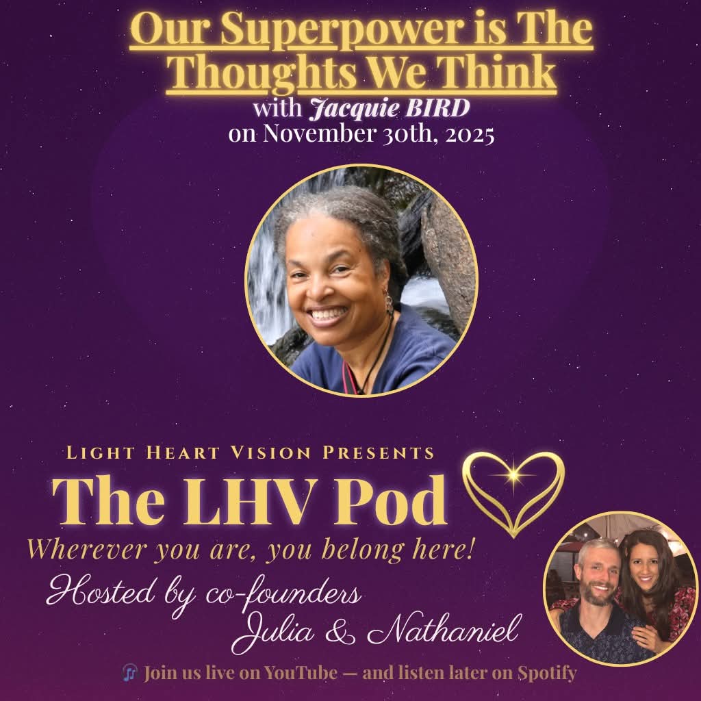 Jacquie BIrd, Spiritual Wellness on the LHV podcast on YouTube